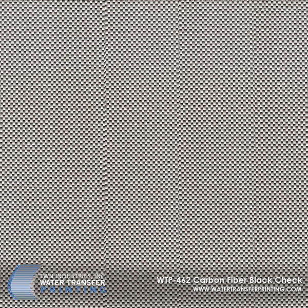 WTP-462 Carbon Fiber Black Check hydrographic film