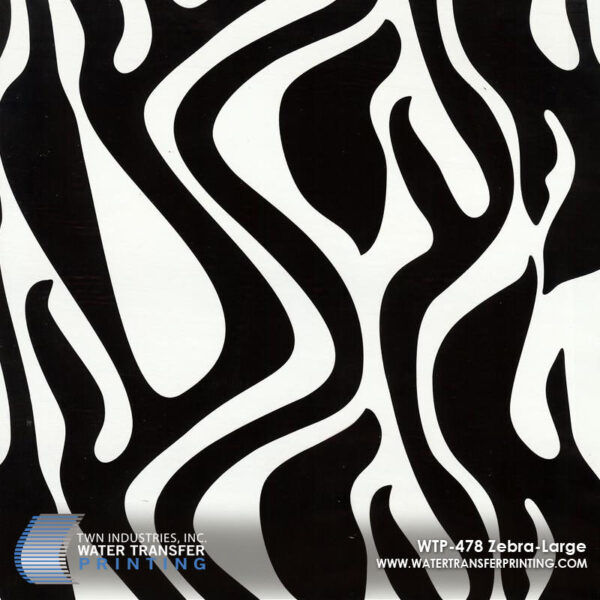 WTP-478 Zebra Large hydrographic film