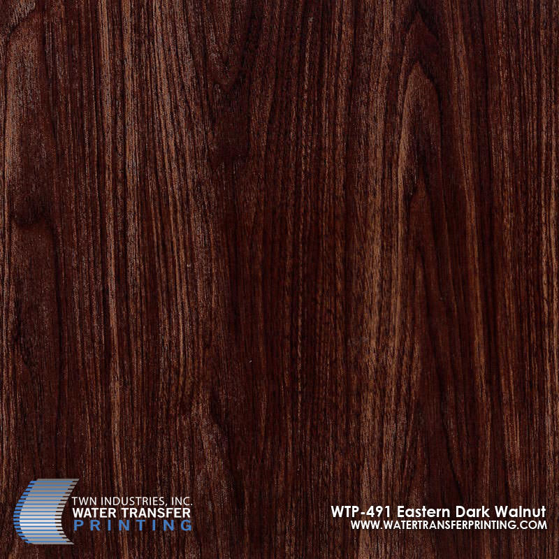 WTP-491 Eastern Dark Walnut hydrographic film