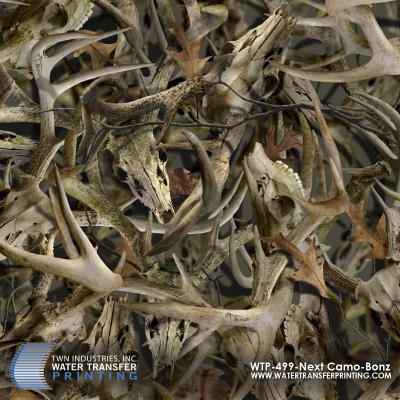 WTP-499 Next Camo Bonz hydrographic film