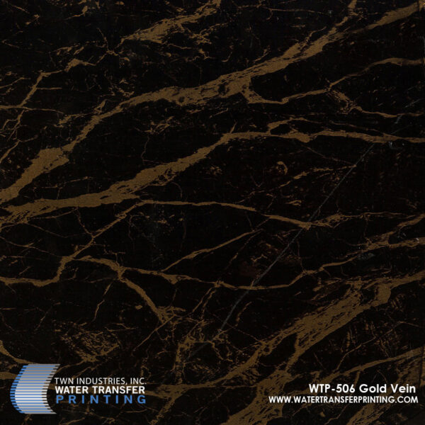 WTP-506 Gold Vein (Black) hydrographic film
