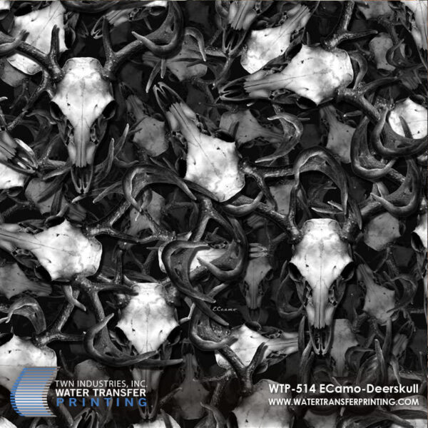 WTP-514 ECamo Deerskull hydrographic film