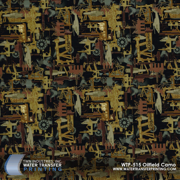 WTP-515 Oilfield Camo hydrographic film
