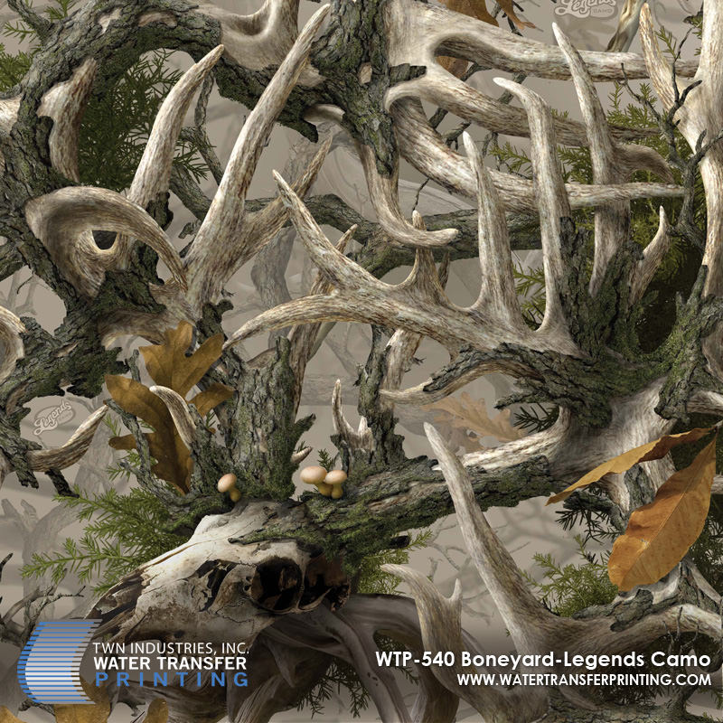 WTP-540 Boneyard Legends Camo hydrographic film