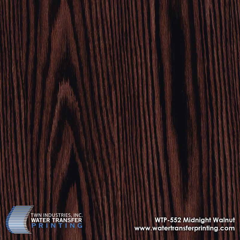 WTP-552 Midnight Walnut hydrographic film