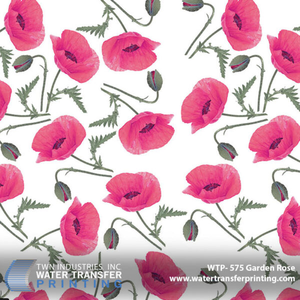 WTP-575 Garden Rose hydrographic film
