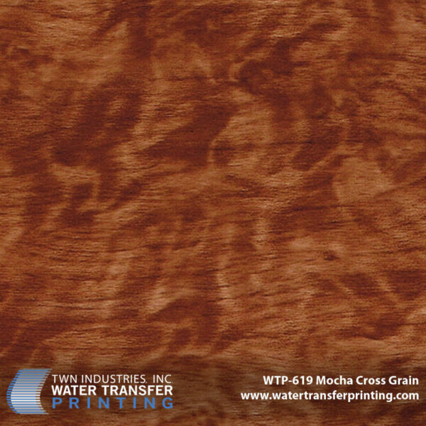 WTP-619 Mocha Cross Grain hydrographic film