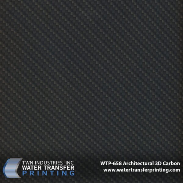 WTP-658 Architectural 3D Carbon hydrographic film