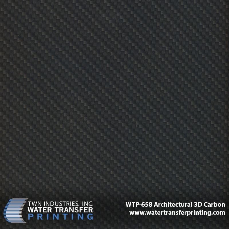 WTP-658 Architectural 3D Carbon hydrographic film