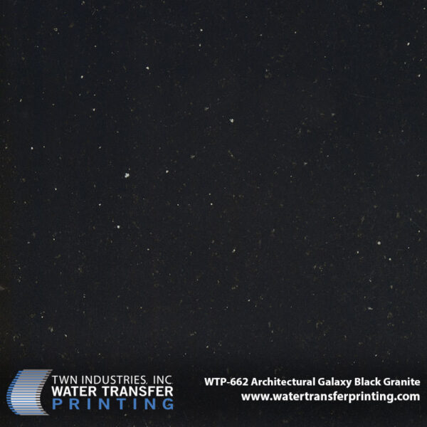 WTP-662 Architectural Galaxy Black Granite hydrographic film