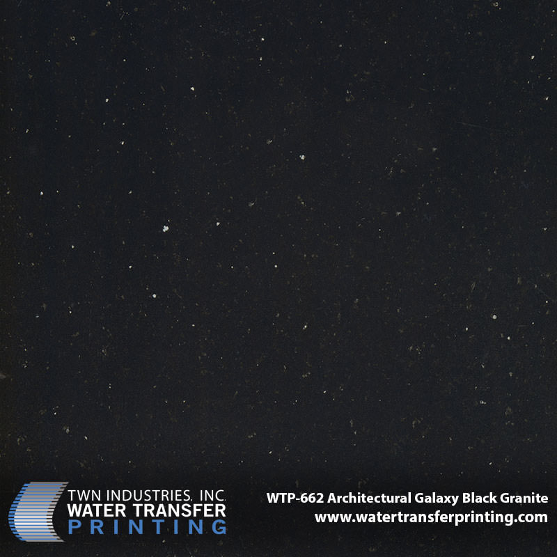 WTP-662 Architectural Galaxy Black Granite hydrographic film