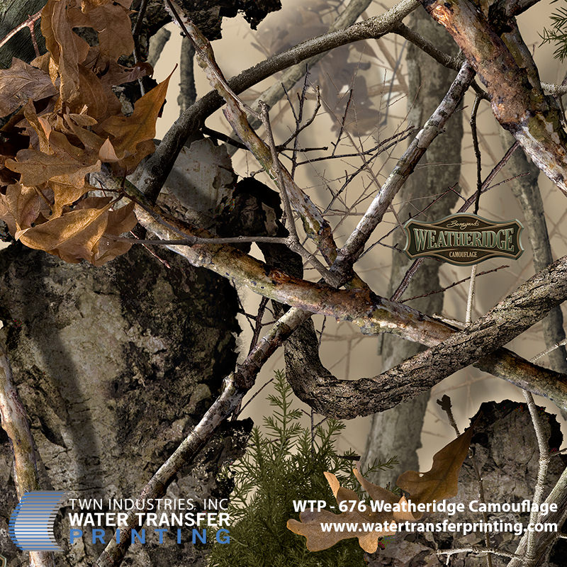 WTP-676 Weatheridg Camouflage hydrographic film