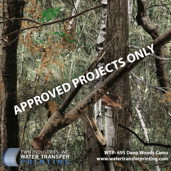 WTP-695 Deep Woods Camo hydrographic film