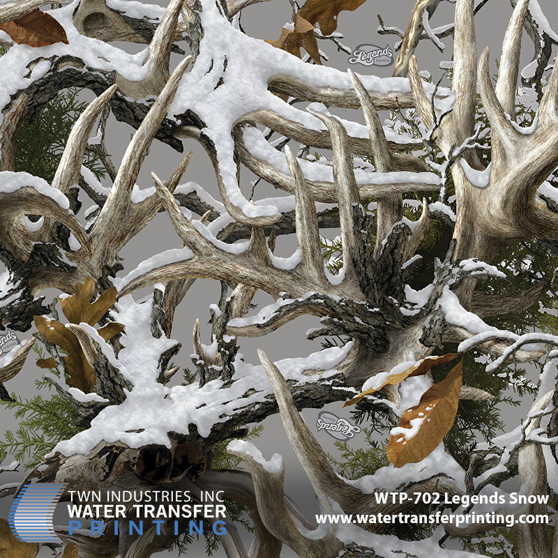 WTP-702 Legends Snow hydrographic film