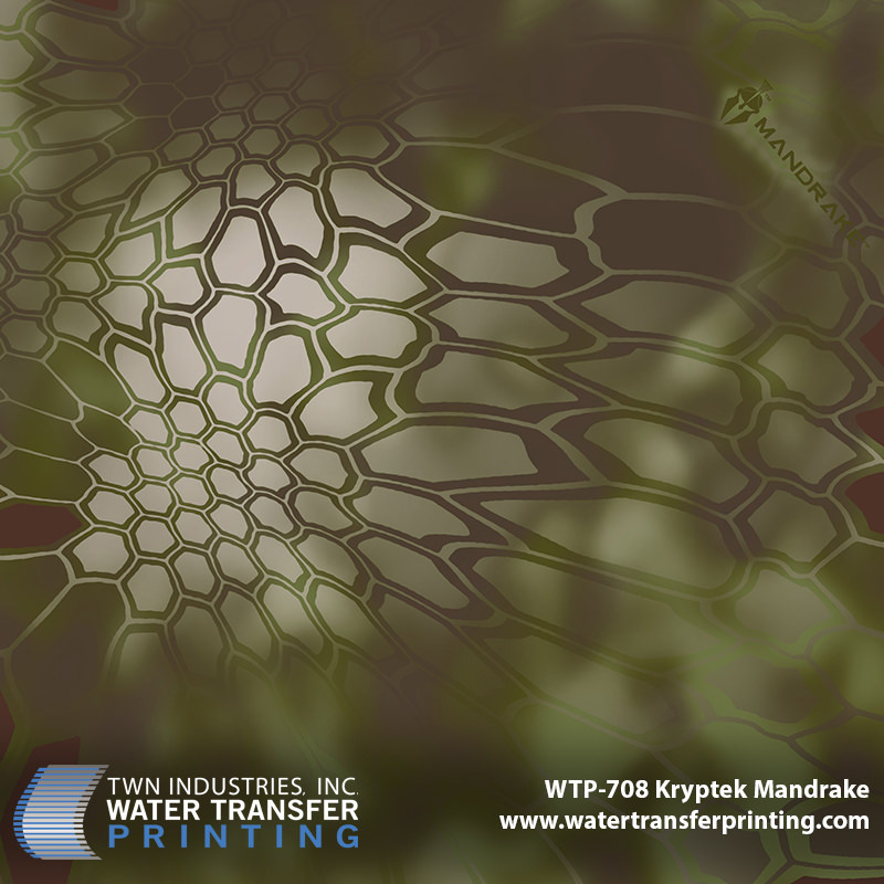 WTP-708 Kryptek Mandrake hydrographic film