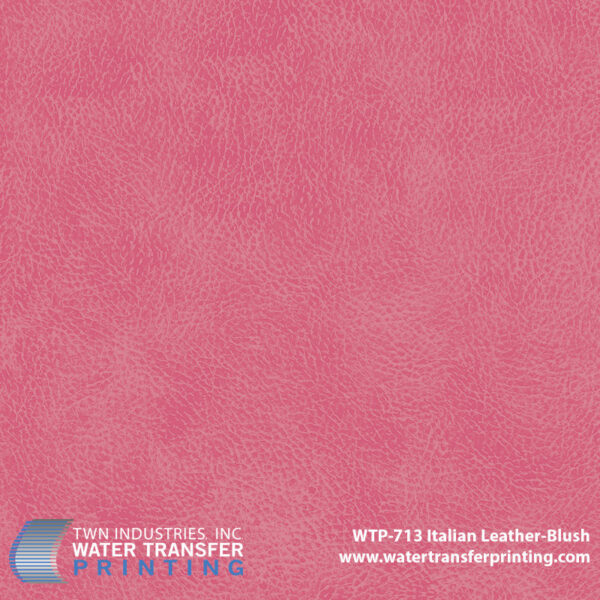 WTP-713 Italian Leather Blush hydrographic film