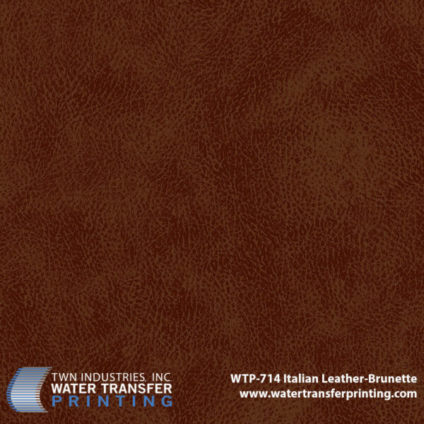WTP-714 Italian Leather Brunette hydrographic film