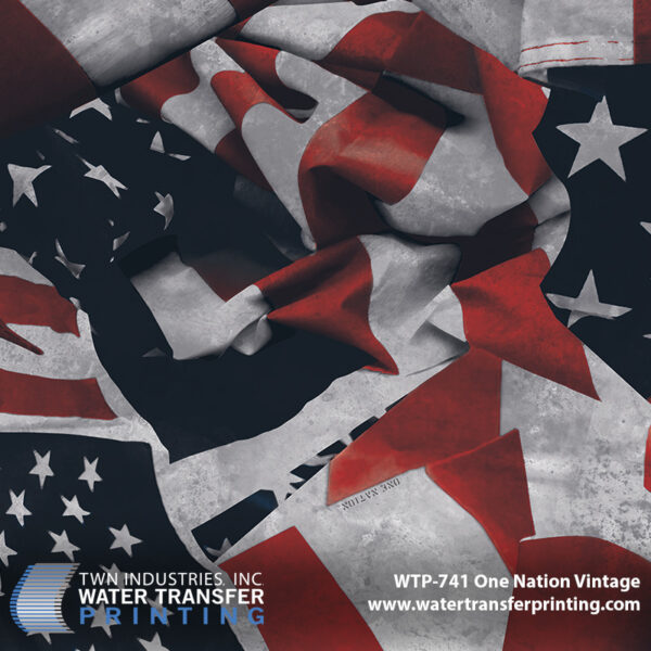 WTP-741 One Nation Vintage hydrographic film
