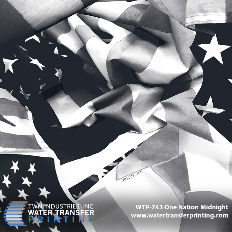 WTP-743 One Nation Midnight hydrographic film