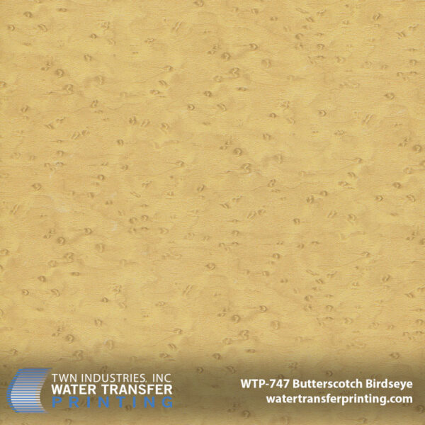 WTP-747 Butterscotch Birdseye hydrographic film