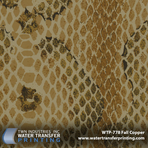 WTP-778 Fall Copper hydrographic film