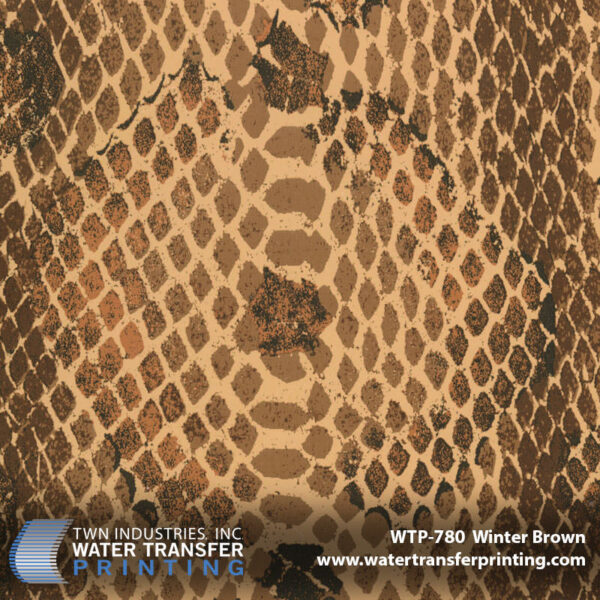 WTP-780 Winter Brown hydrographic film