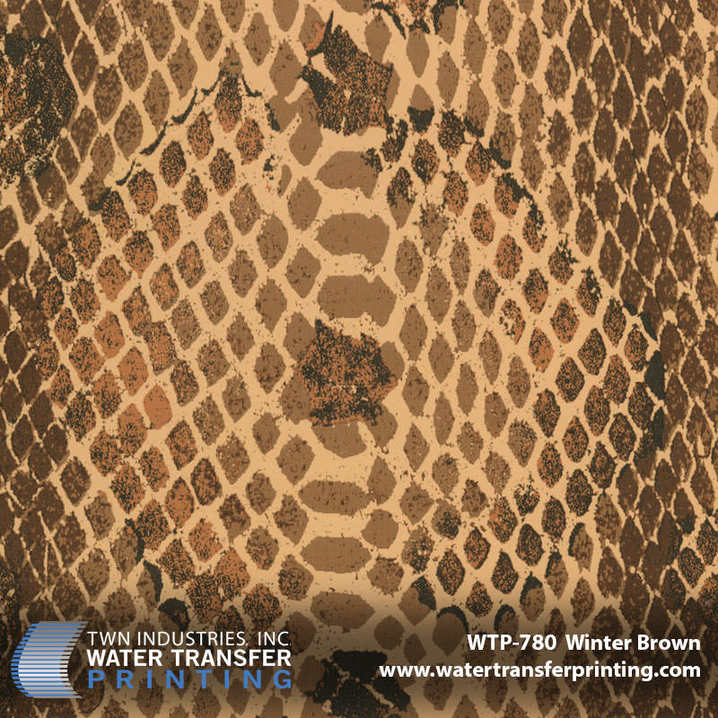 WTP-780 Winter Brown hydrographic film