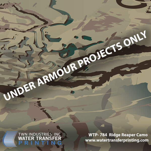 WTP-784 RIDGE REAPER CAMO hydrographic film