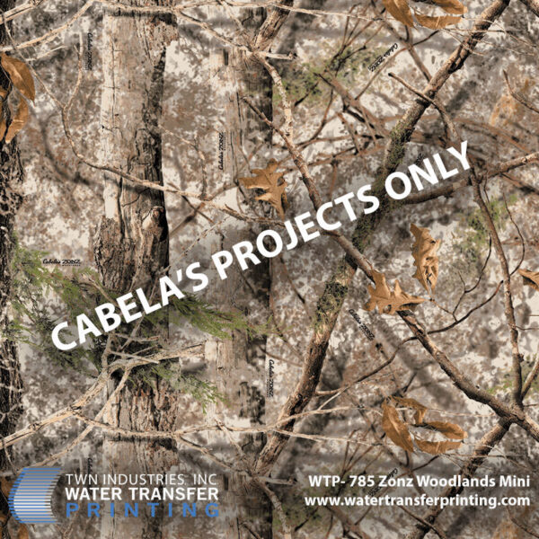 WTP-785 Zonz Woodlands Mini hydrographic film