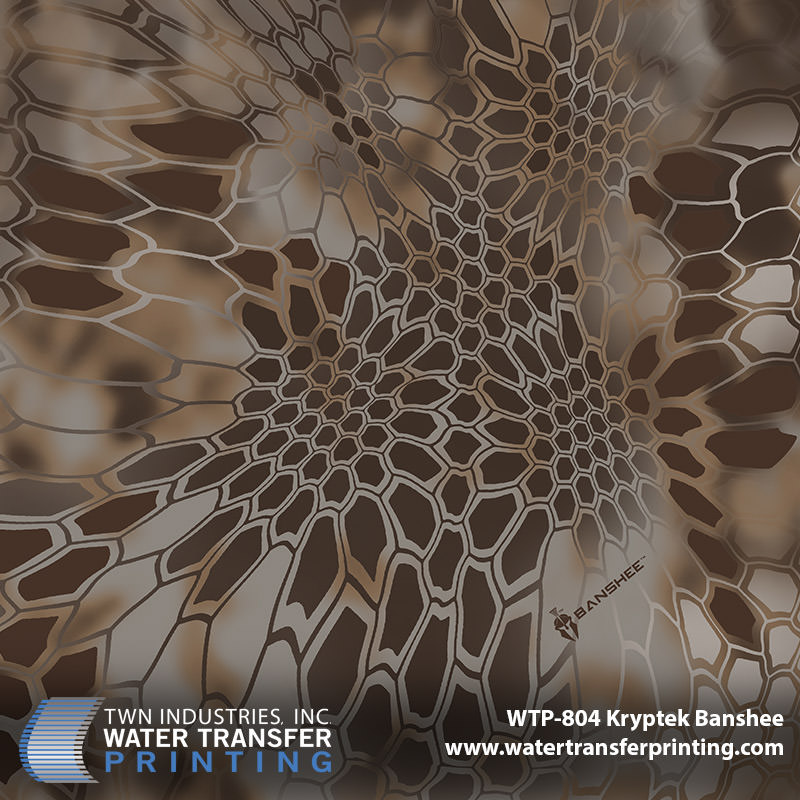 WTP-804 Kryptek Banshee hydrographic film