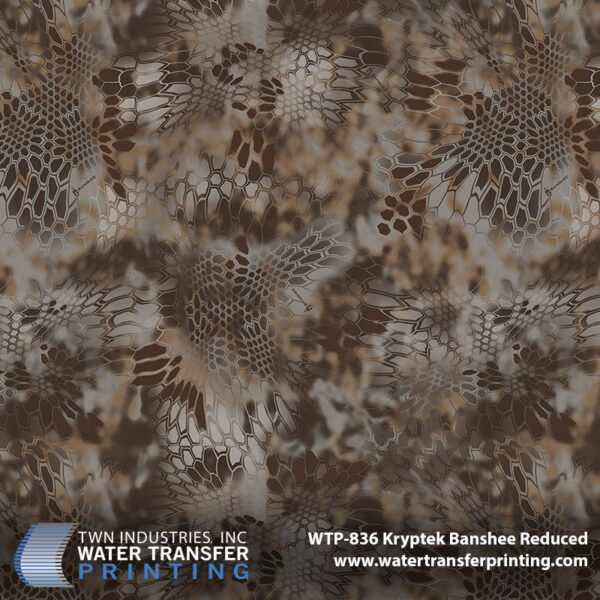 WTP-836 Kryptek Banshee Reduced hydrographic film