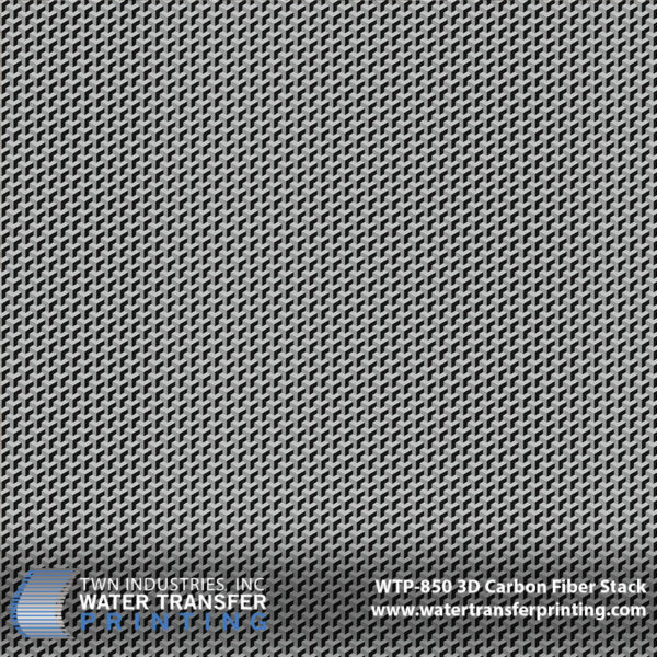 WTP-850 3D Carbon Fiber Stack hydrographic film