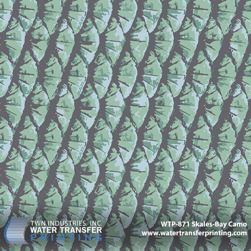 WTP-871 Skales Bay Camo hydrographic film