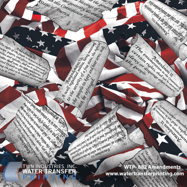 WTP-882 Amendments hydrographic film