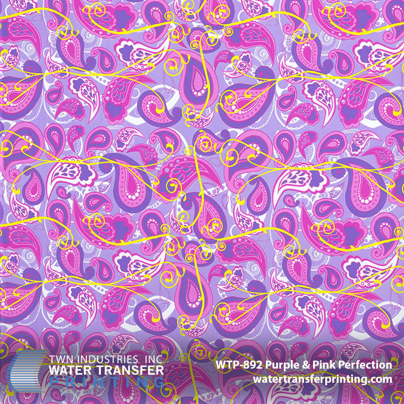 WTP-892 Purple Pink Perfection hydrographic film