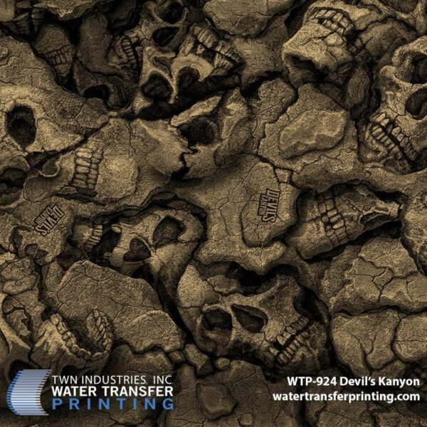 WTP-924 Devil's Kanyon Tan hydrographic film