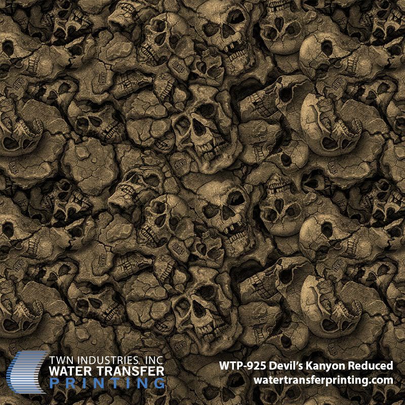 WTP-925 Devil's Kanyon Reduced Tan hydrographic film