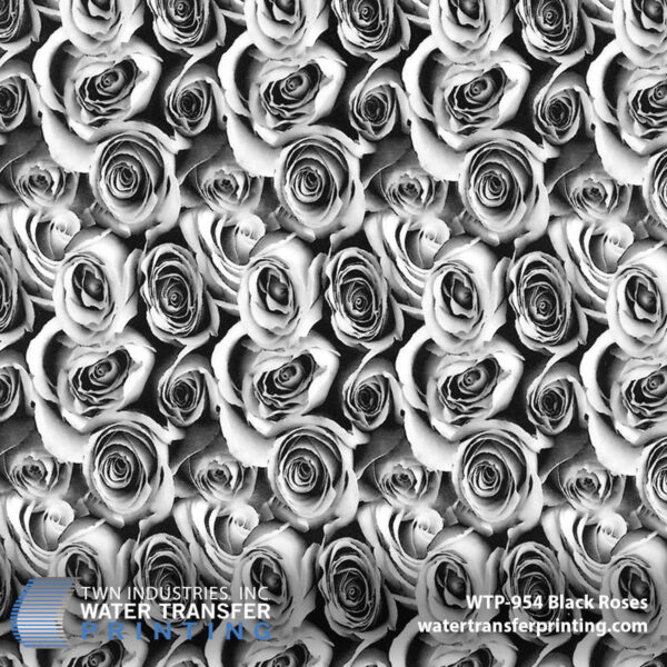 WTP-954 Black Roses hydrographic film