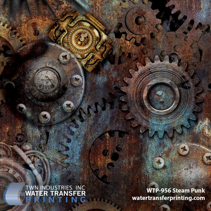 WTP-956 Steam Punk hydrographic film