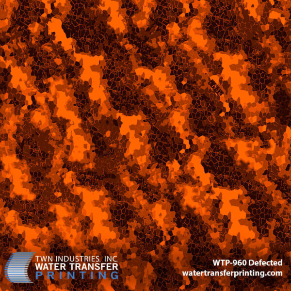 WTP-960 Defected Orange hydrographic film
