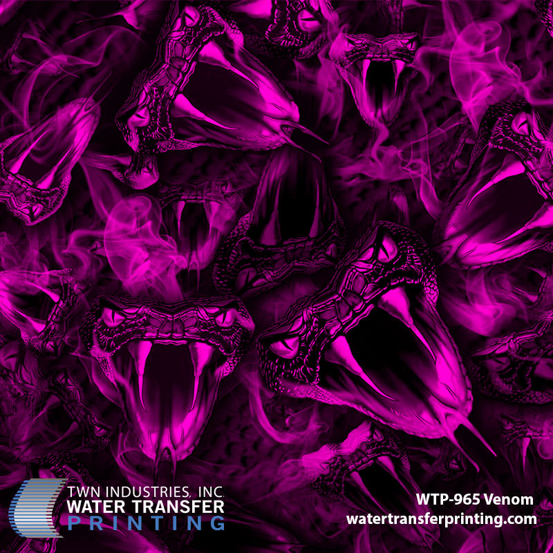 WTP-965 Venom Pink hydrographic film