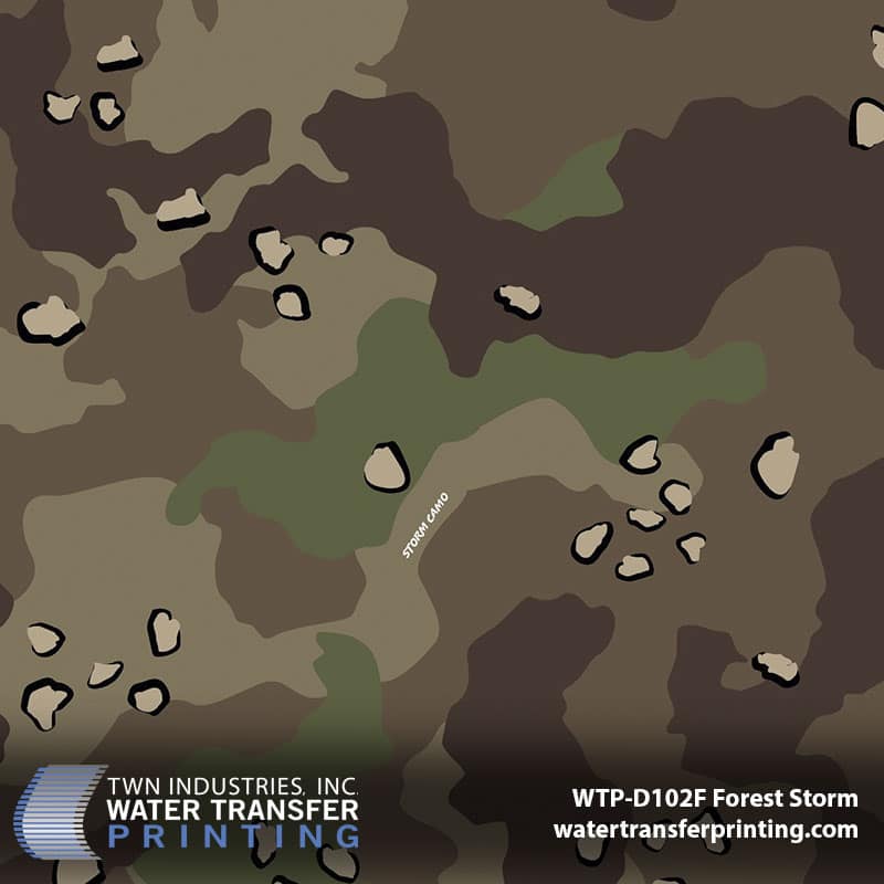 WTP-D102F Forest Storm hydrographic film