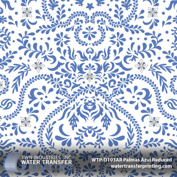 WTP-D103AR Palmas Azul Reduced hydrographic film