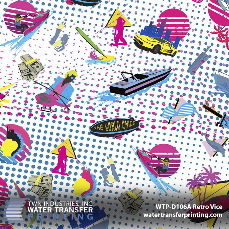 WTP-D106A Retro Vice hydrographic film