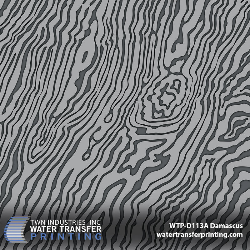 WTP-D113A Damascus hydrographic film