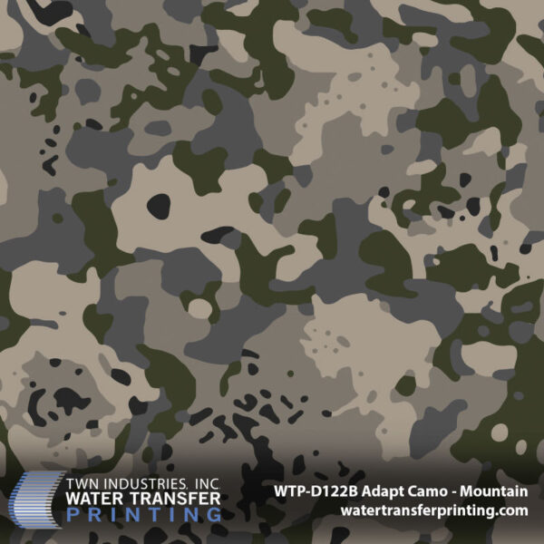 WTP-D122B Adapt Camo Mountain hydrographic film