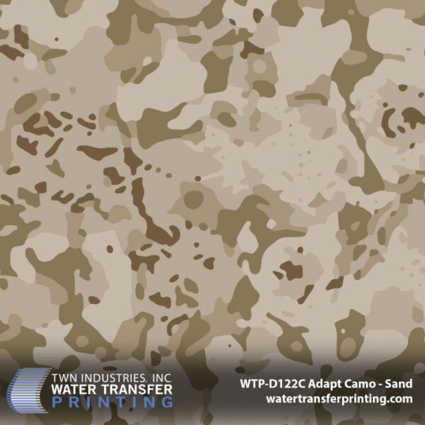 WTP-D122C Adapt Camo Sand hydrographic film