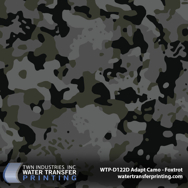 WTP-D122D Adapt Camo Foxtrot hydrographic film